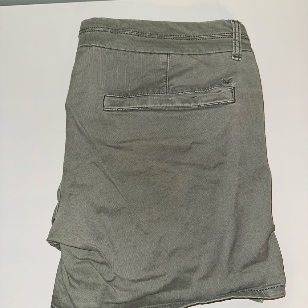 Gray Casual Shorts